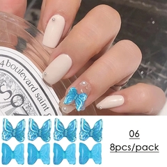 Imagen de SET DE MARIPOSAS CON CAVIAR DE COLORES X6
