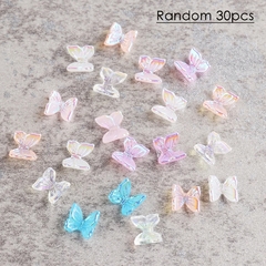 SET DE MARIPOSAS CON CAVIAR DE COLORES X6 en internet