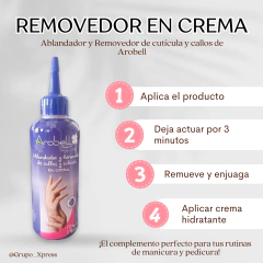 REMOVEDOR DE CUTÍCULA Y CALLOS AROBELL 170 ML - comprar online