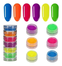 PIGMENTO FLUORSCENTE / PASTEL X6 - comprar online