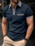 Camisa Polo Casual de Manga Curta Masculina T-Shirt na internet