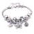 Pulseira Prateada Estilo Feminina - Perfeito Presente no Estilo Pandora e Vivara na internet