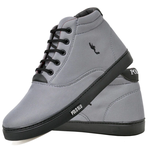 Tênis Polo Blu Sapatênis Coturno Botinha Cano Alto Masculino