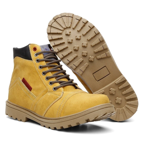 Bota Coturno Masculina Stefanini Linha Premium