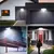 Imagem do Holofote Solar LED 800W com 3 Cabeças
