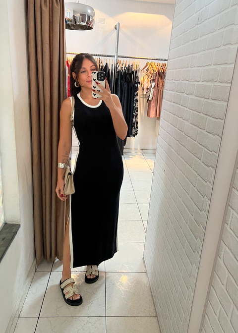 VESTIDO BICOLOR TICY - comprar online