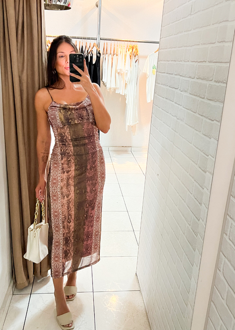 VESTIDO MIDI RUTH - comprar online