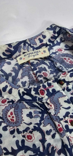 CAMISA LARGA C/BOTONES - RAPSODIA en internet