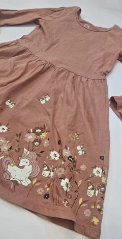 VESTIDO MANGA LARGA - C&A - TALLE 8 - tienda online