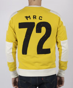 ACCESORIOS - Polera Moto Cafe Racer Motocross Maria Legion Sweatshirt / Yellow - Talla M