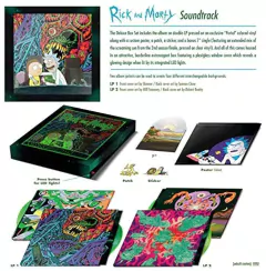 SOUNDTRACK - Rick And Morty Vinilo Box Set Colored 2LP + 7" - Gato Estepárico Vinilos y Accesorios
