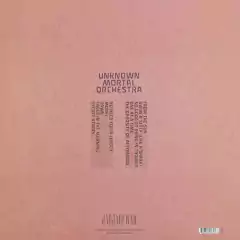 UNKNOWN MORTAL ORCHESTRA - II Vinilo LP - comprar online