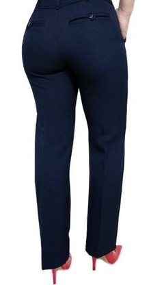Pantalon ejecutivo Azul marino - comprar en línea