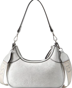 Crossbody plateada Guess en internet