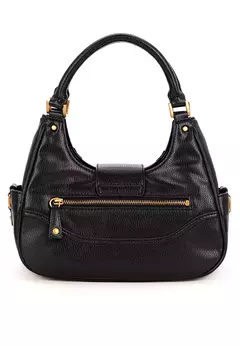 Crossbody negra Guess con dorado - MI BOLSA