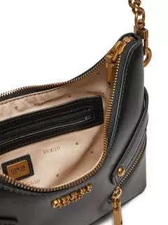 Crossbody hobo negra Guess - MI BOLSA