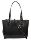 Satchel negra con lilita CLOĒ