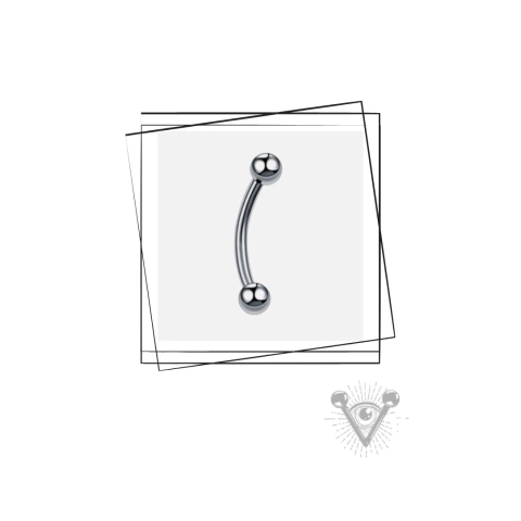 Microbell curvo 1.2 mm Aço