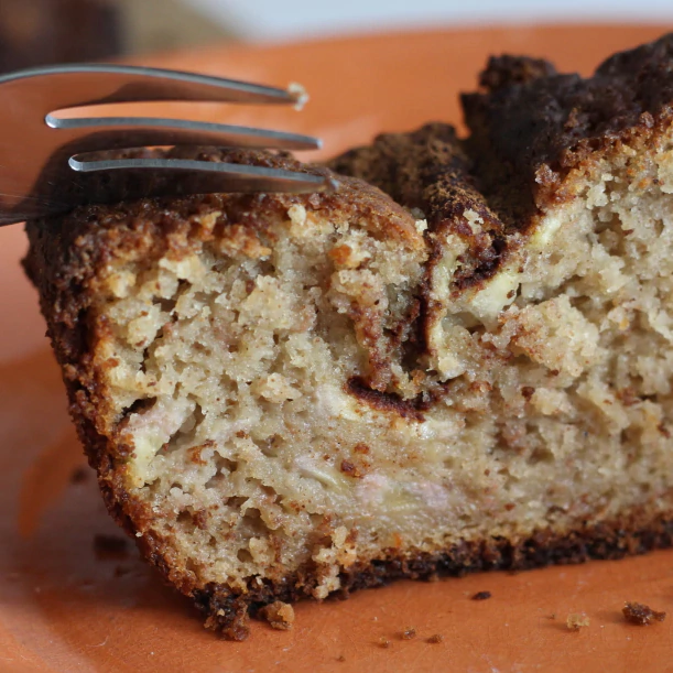 Bolo de banana sem açúcar