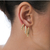 Trio Argola Retangular - comprar online