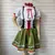 Vestido Típico Alemão Oktoberfest Verde Oliva Adulto