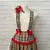 Jardineira Longa Xadrez Burberry e Tiara Adulto - Magias de Mulher