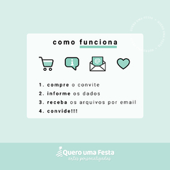 Convite Aniversário Tiktok Digital - comprar online