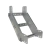 Curva Vertical Interna 90º Leito 600x100 38x19mm RS 320 Aba Externa #18/18 PZ