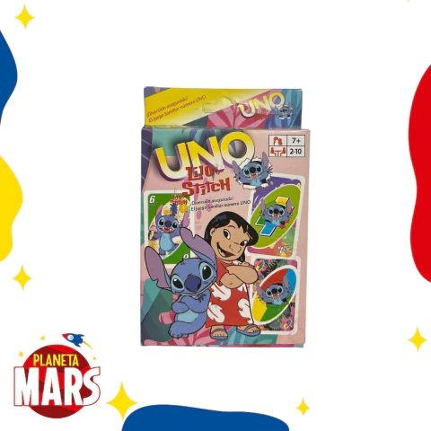 Juego de cartas UNO Stitch - comprar online
