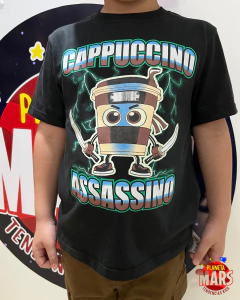 Remera premium Cappuccino Brainrot - Planeta Mars