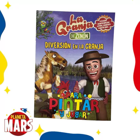 Libro para colorear La Granja de Zenón