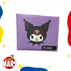 Billetera de ecocuero Kuromi (cara)