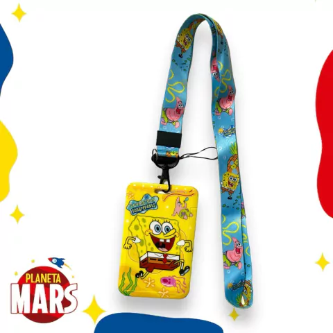 Porta tarjeta Bob Esponja (medusa)