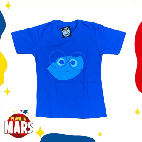 Remera premium Tristeza Intensamente