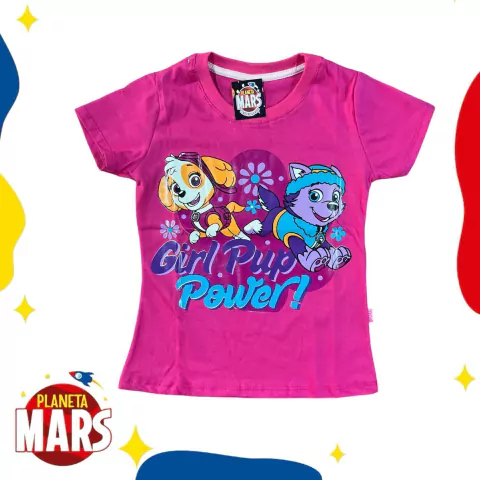 Remera premium Skye y Everest Paw Patrol