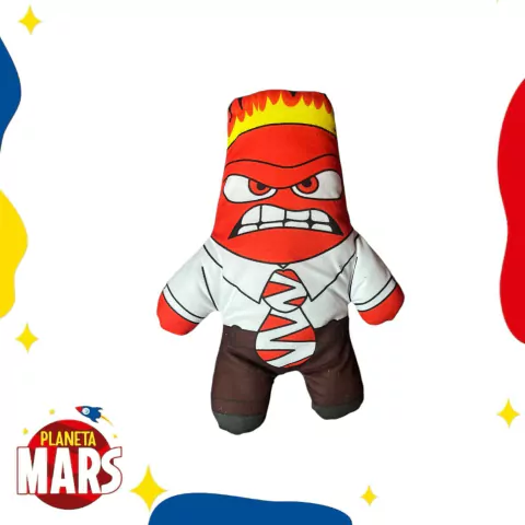 Muñeco sublimado Furia Intensamente