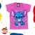 Remera premium Stitch (batido) magenta