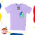 Remeron doble estampa nena Intensamente rosa - comprar online