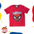 Remera con luces Spiderman (letras) en internet