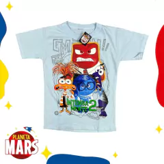 Remera común Intensamente (letras)