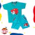 Conjunto bordado Sonic (cara roja)
