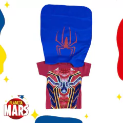 Remera con capa Spiderman (araña grande)