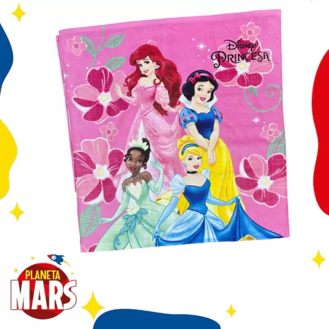 Toallón Princesas (flores)