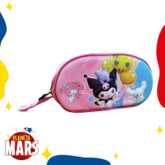 Cartuchera 3D Kuromi Sanrio (1 cierres) - comprar online