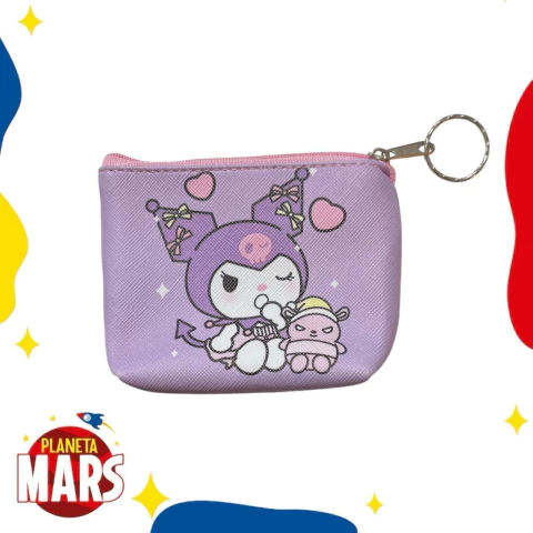 Monedero de ecocuero Kuromi - comprar online