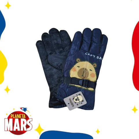 Guantes con corderito Capybara - comprar online