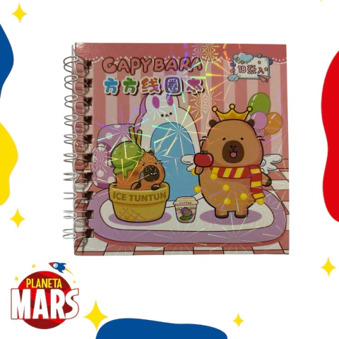 Libreta Capybara (corona) - comprar online