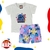 Pijama sublimado verano Stitch corazones