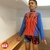 Camiseta con filtro uv Spiderman (fondo cuadros) - comprar online