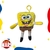 Llavero de peluche chico Bob Esponja